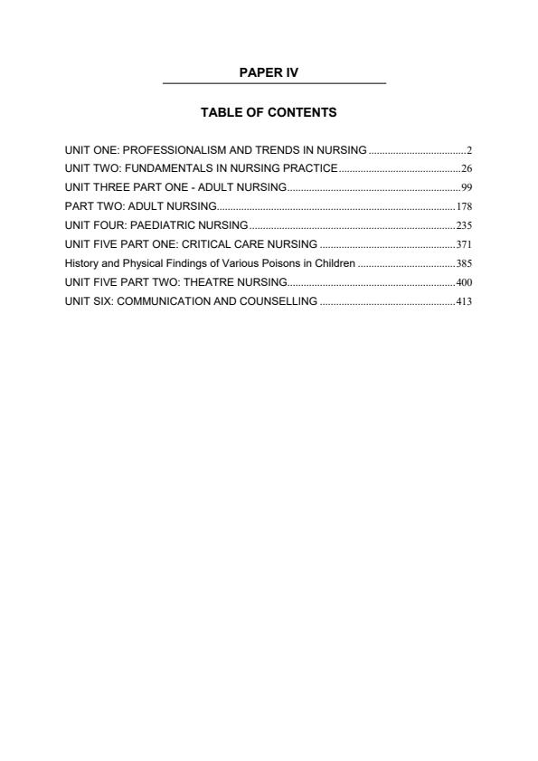 Page 1 – Nursing Council of Kenya Paper 4 Notes – Kenyaplex