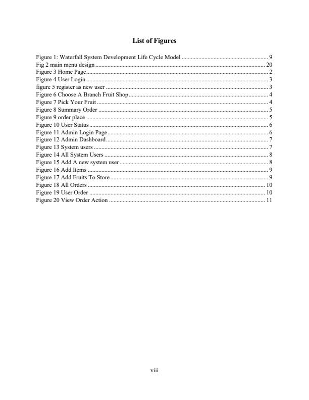 Page 5 – Online Fruit Ordering System Project Report – Kenyaplex