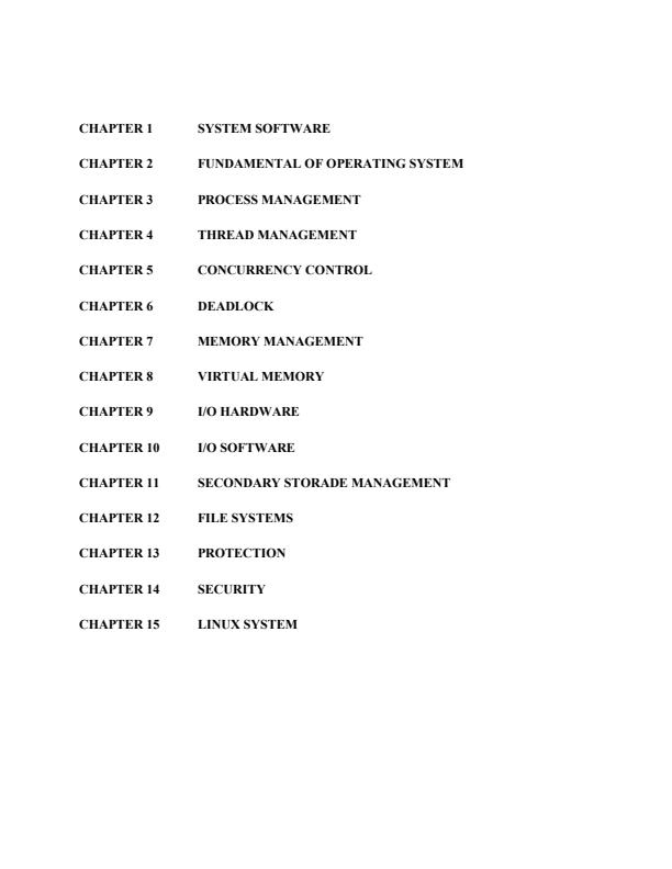 Page 1 – Operating Systems Notes for Diploma in Information Communication Technology – Kenyaplex