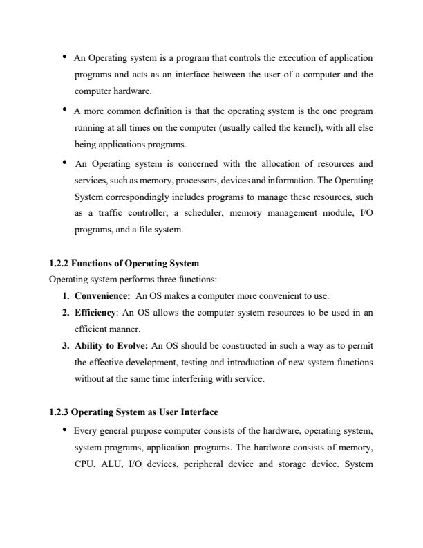 Page 4 – Operating Systems Notes for Diploma in Information Communication Technology – Kenyaplex