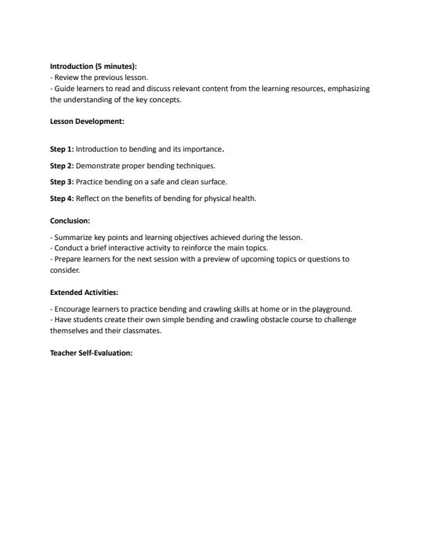 Page 2 – PP1 Creative Activities Lesson Plans Term 3 - KLB Skillgrow – Kenyaplex