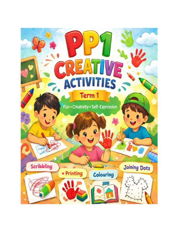 Page 1 – PP1 Creative Activities Notes Term 1 – Kenyaplex