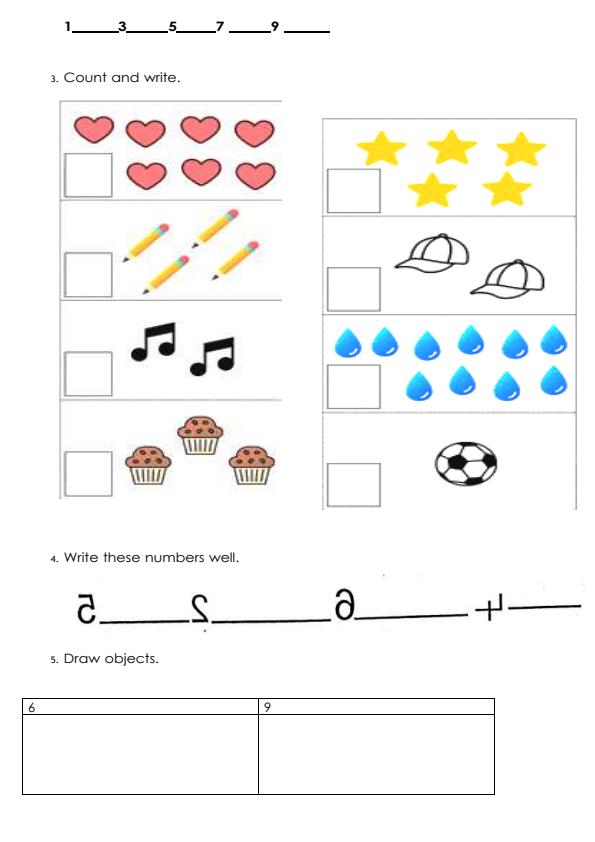 Page 2 – PP1 Mathematics Activities August 2026 Holiday Assignment – Kenyaplex