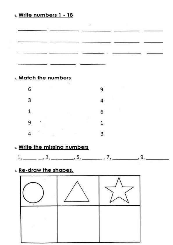 Page 2 – PP1 Mathematics December 2026 Holiday Assignment – Kenyaplex