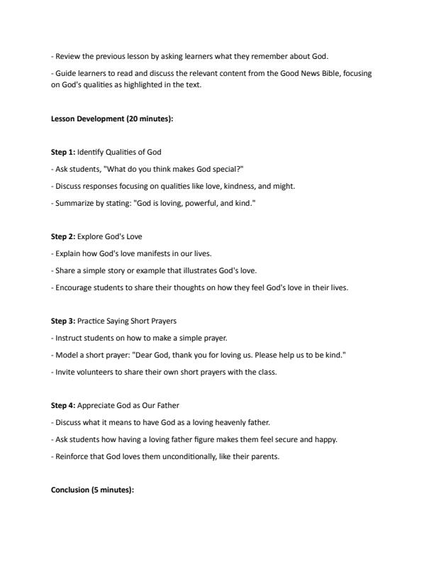Page 2 – PP1 Rationalized CRE Lesson Plans Term 1 – Kenyaplex