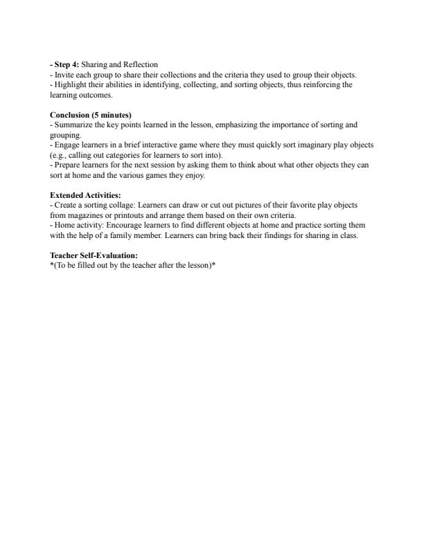 Page 4 – PP1 Rationalized Mathematics Activities Lesson Plans Term 1 – Kenyaplex