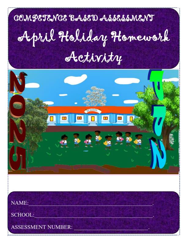 Page 1 – PP2 April 2025 Holiday Assignments - Set – Kenyaplex