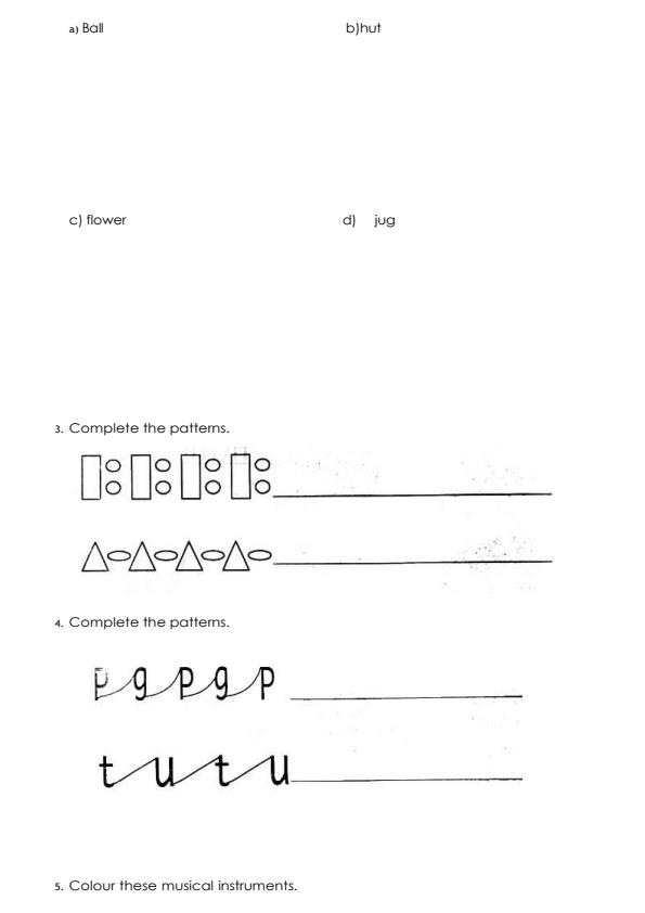 Page 2 – PP2 Creative Activities August 2026 Holiday Assignment – Kenyaplex