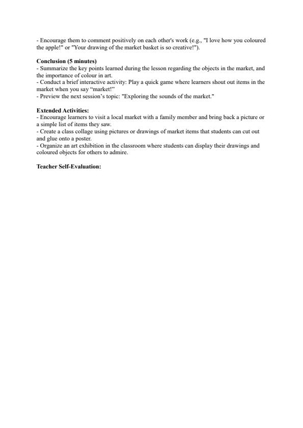 Page 2 – PP2 Creative Activities Lesson Plans Term 2 - Longhorn – Kenyaplex