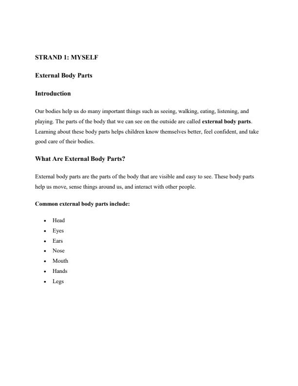 Page 2 – PP2 Environmental Activities Notes Term 1 – Kenyaplex