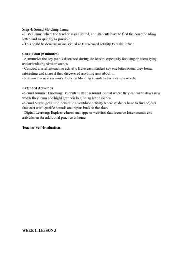 Page 4 – PP2 Language Activities Lesson Plans Term 3 - Longhorn – Kenyaplex