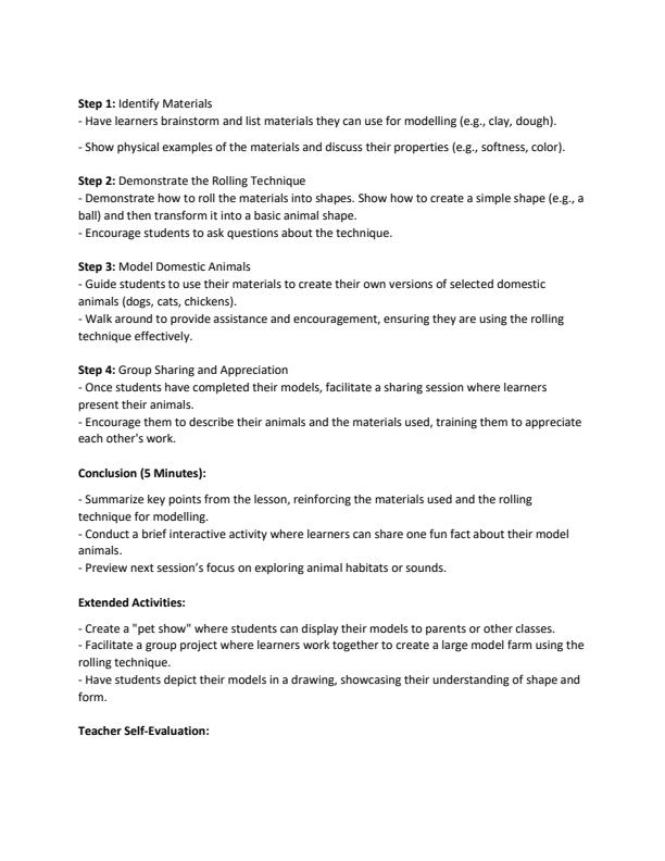 Page 2 – PP2  Rationalized Creative Activities Lesson Plans Term 3 – Kenyaplex