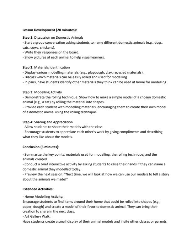 Page 4 – PP2  Rationalized Creative Activities Lesson Plans Term 3 – Kenyaplex