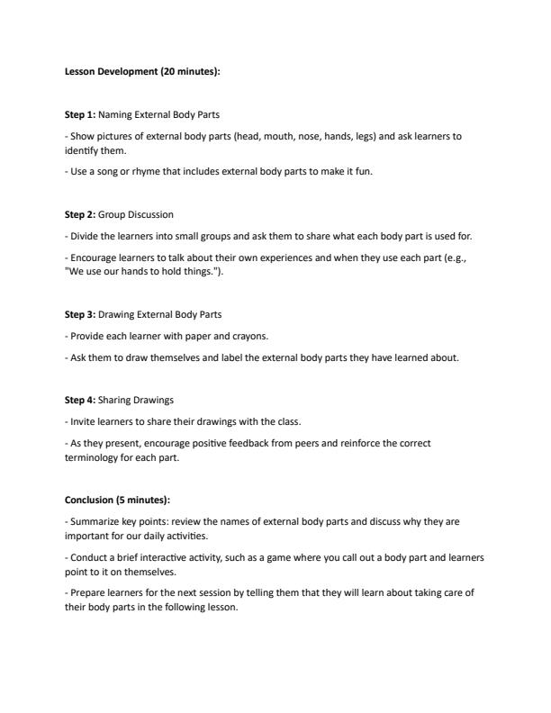 Page 2 – PP2 Rationalized Environmental Activities Lesson Plans Term 1 – Kenyaplex