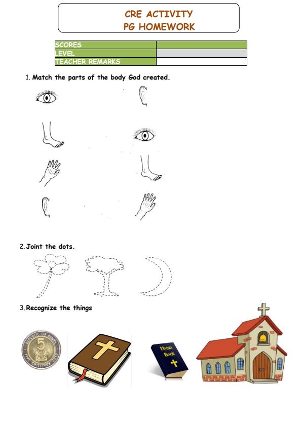 Page 1 – Play Group CRE Activities December 2024 Holiday Assignment – Kenyaplex
