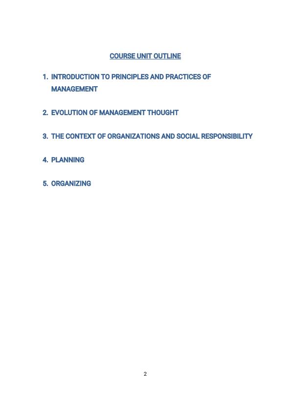 Page 2 – Principles and Practice of Management Notes for Diploma Courses – Kenyaplex