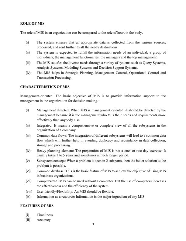 Page 3 – Project Management Information Systems Notes – Kenyaplex