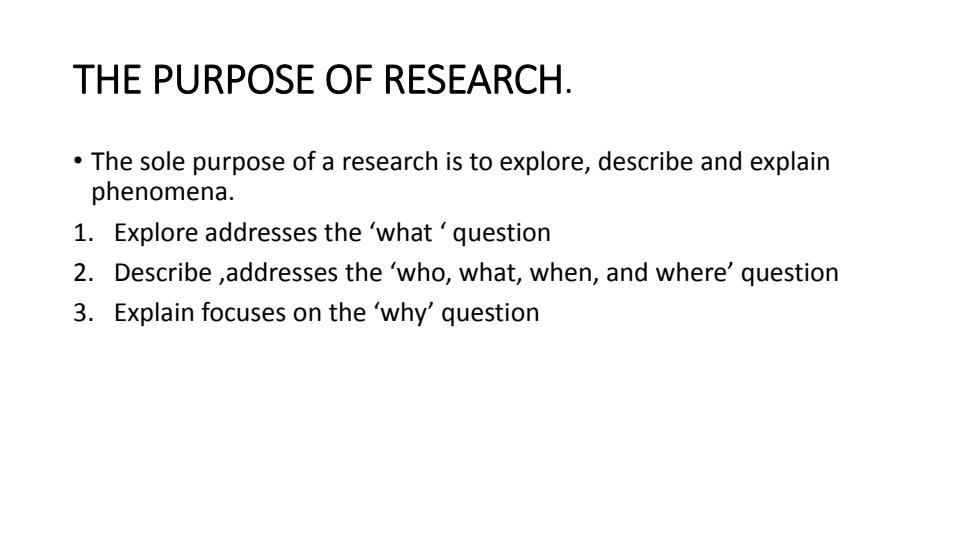 Page 3 – Research Methods PowerPoint Presentation Notes  – Kenyaplex