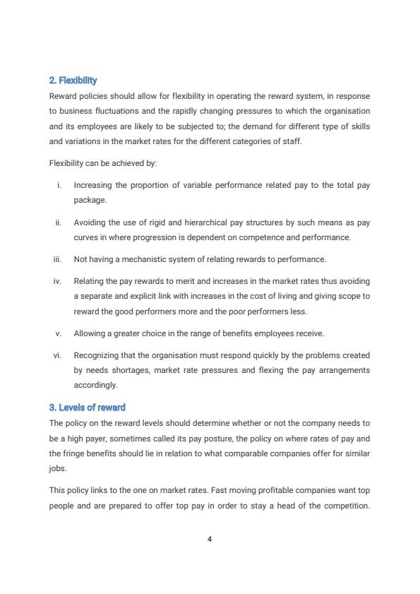 Page 4 – Reward Management Notes For Diploma in Human Resource Management Module III – Kenyaplex