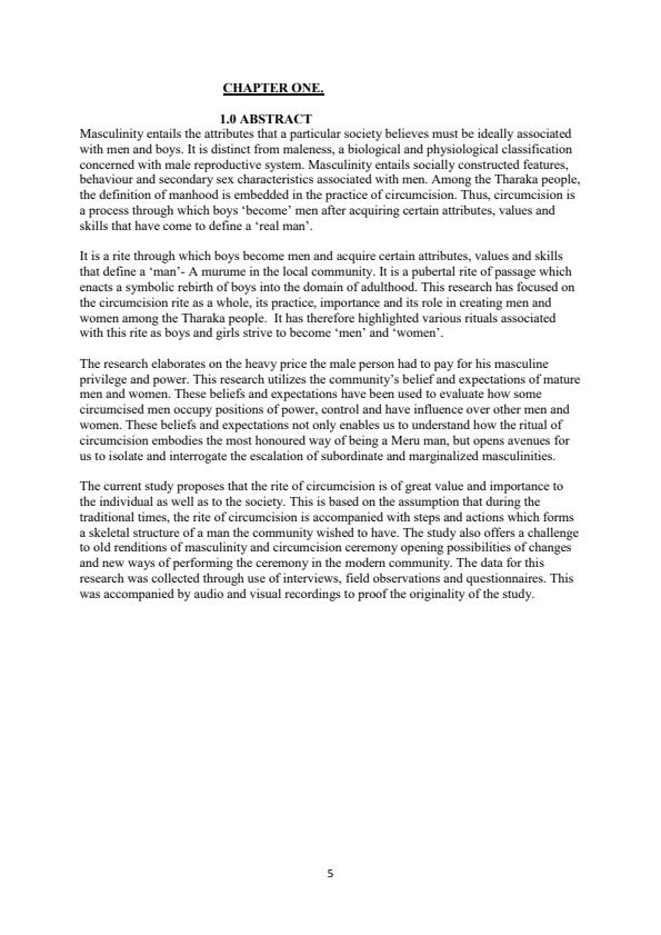 Page 4 – Rites of Passage: Comparing Traditional and Modern Circumcision Practices in the Tharaka Meru Community – Kenyaplex