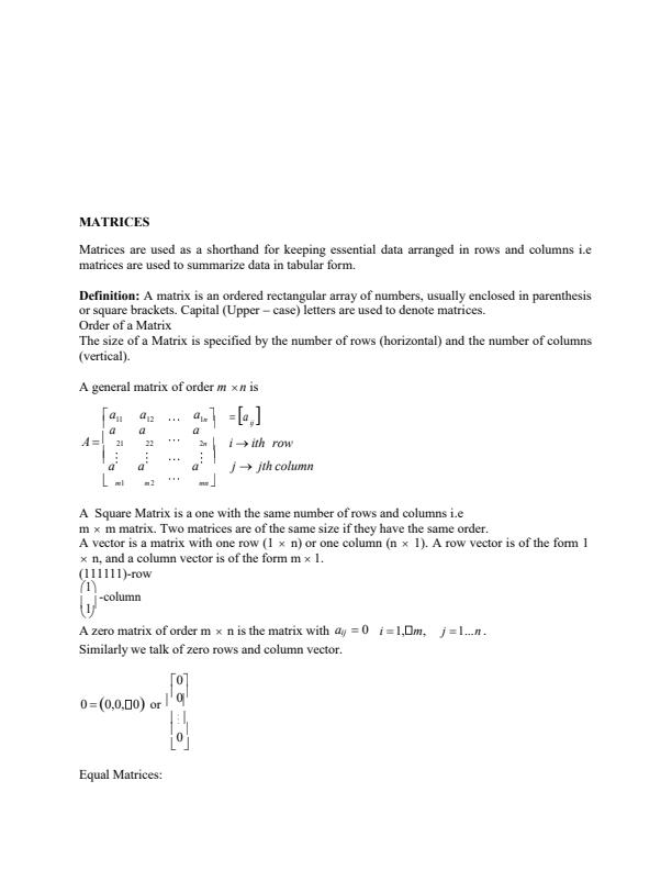 Page 2 – SMA 212: Linear Algebra I Notes – Kenyaplex