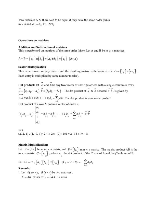 Page 3 – SMA 212: Linear Algebra I Notes – Kenyaplex