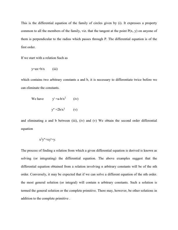 Page 2 – SMA 335: Ordinary Differential Equation I Notes – Kenyaplex