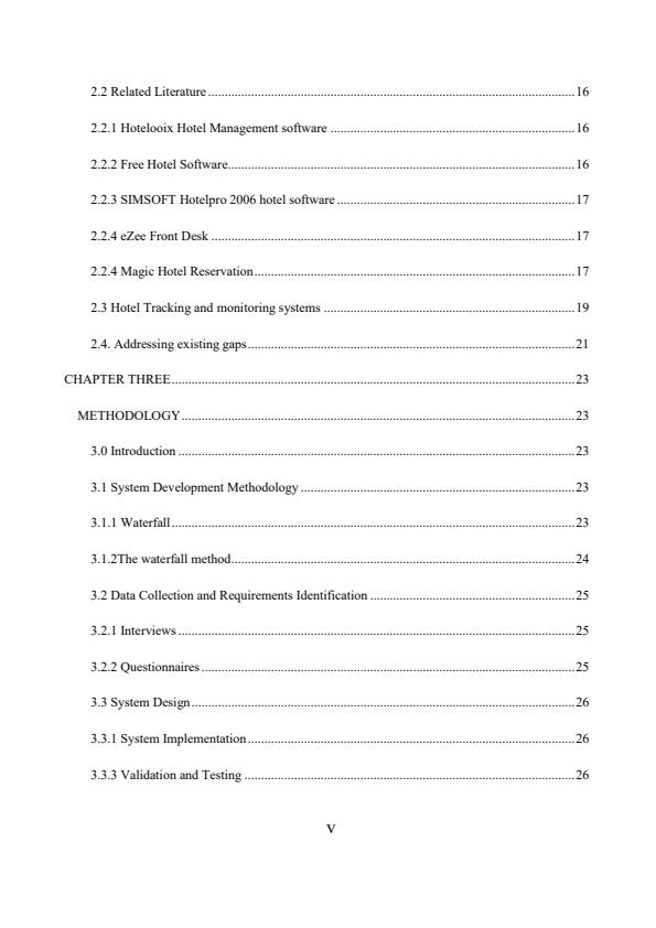Page 2 – Sample Trade Project Report: Online Hotel Room Booking System – Kenyaplex