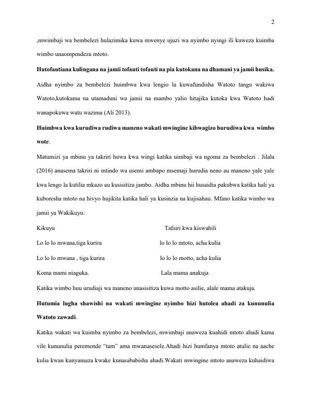 Page 2 – Sifa Za Nyimbo Za Bembelezi – Kenyaplex