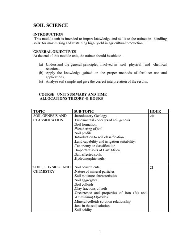 Page 1 – Soil Science Notes – Kenyaplex