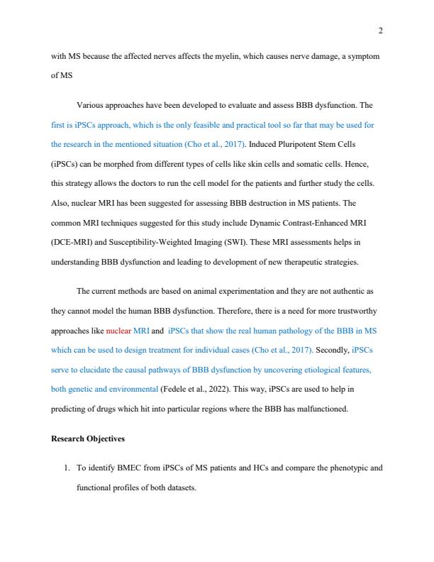 Page 2 – Study on the Mechanism of Blood-Brain Barrier Functional Impairment Derived from iPSCs of Multiple Sclerosis Patients – Kenyaplex