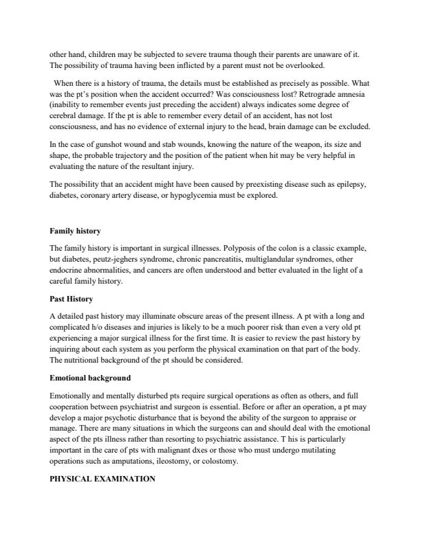 Page 3 – Surgery Notes for Diploma in Clinical Medicine and Surgery – Kenyaplex