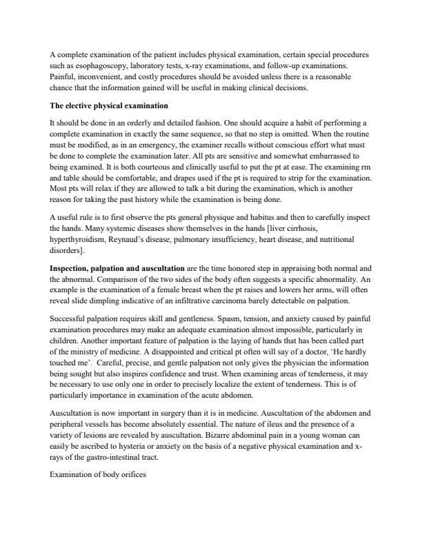 Page 4 – Surgery Notes for Diploma in Clinical Medicine and Surgery – Kenyaplex