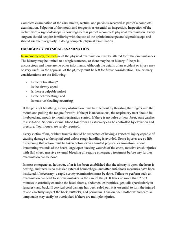 Page 5 – Surgery Notes for Diploma in Clinical Medicine and Surgery – Kenyaplex