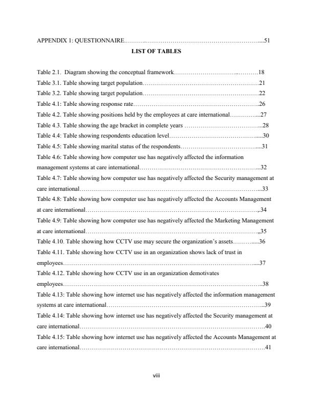 Page 4 – The Effects of Technology on Management of Non-Governmental Organizations: A Case Study of Care International in Nairobi, Kenya. – Kenyaplex