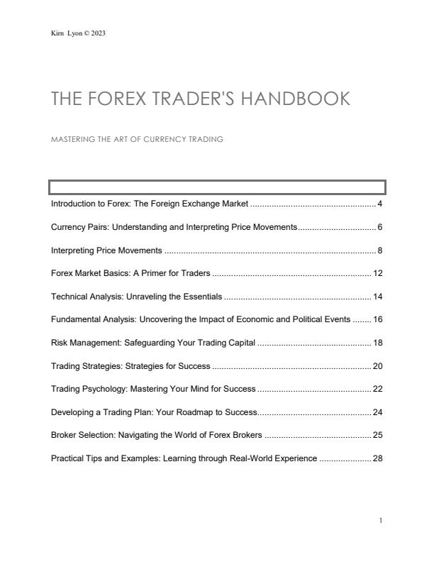 Page 2 – The Forex Trader