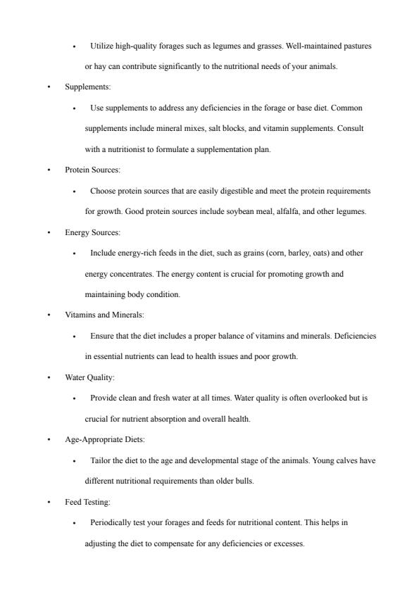 Page 2 – Tips for Successfully Fattening Calves and Bulls for Improved Growth and Profit Ebook  – Kenyaplex