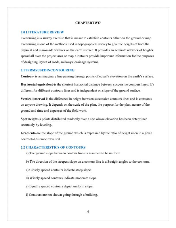 Page 5 – Trade Project: Proposed Contour Mapping of a Land Parcel – Kenyaplex