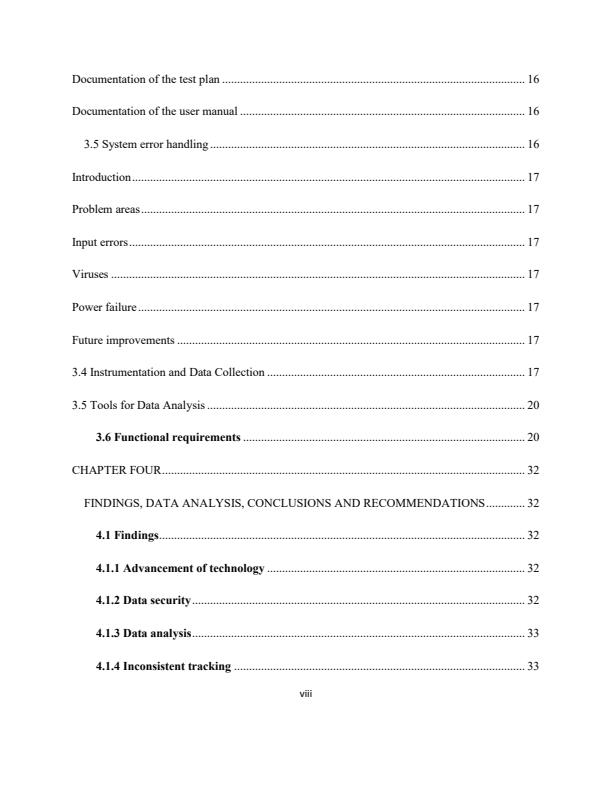 Page 4 – Trade Project Report: Blood Bank Management System – Kenyaplex
