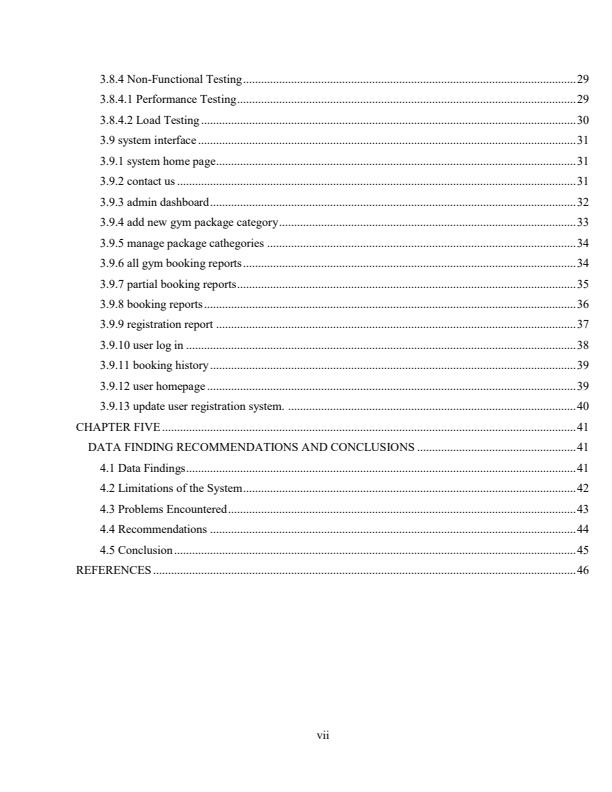 Page 4 – Trade Project Report: Gym Record Management System – Kenyaplex