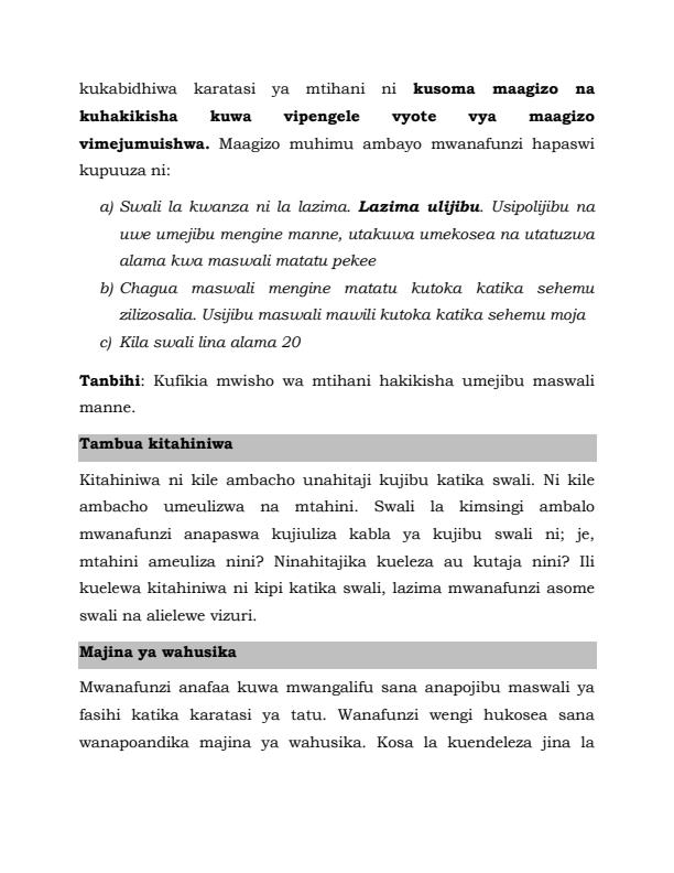 Page 3 – Udurusu Thabiti - Maswali na Majibu ya chozi la Heri, Kigogo, Tumbo Lisiloshiba na hadithi Nyingine na Ushairi – Kenyaplex