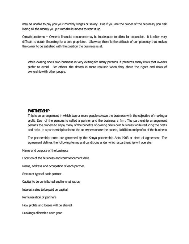 Page 3 – KCA University Business Studies Notes – Kenyaplex