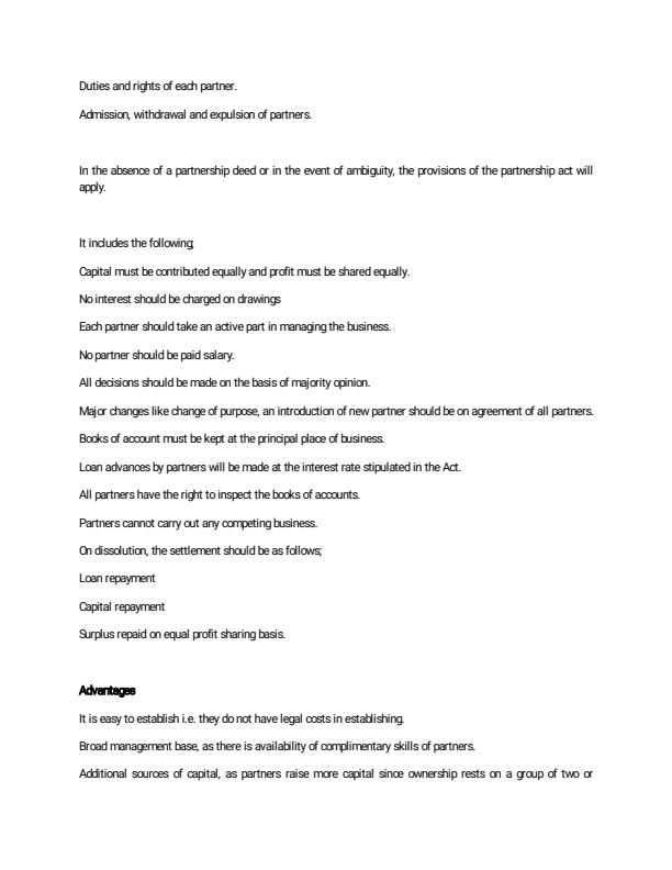 Page 4 – KCA University Business Studies Notes – Kenyaplex