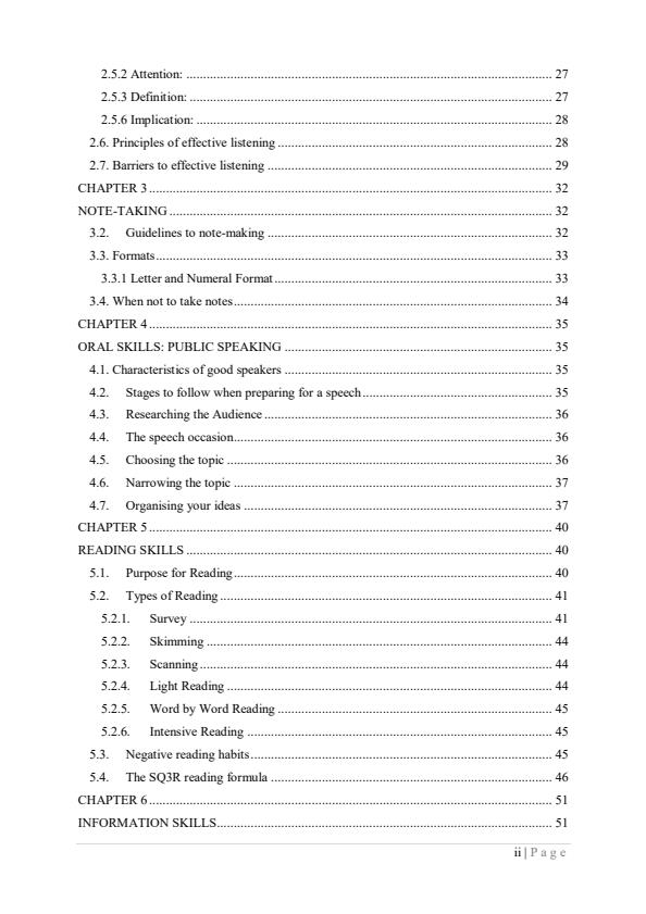 Page 2 – CCS 001 Communication Skills Notes: University of Embu – Kenyaplex