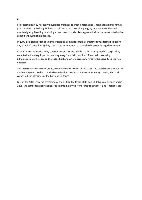 PHT 124 First Aid Sample CAT Questions and Answers 12116