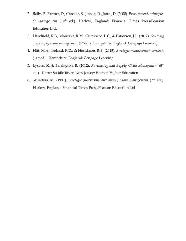 Page 3 – PSM 231: Strategic Purchasing and Supplies Management Notes – Kenyaplex