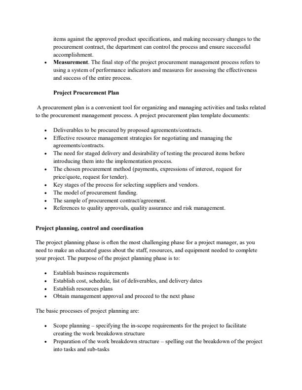 Page 3 – HPS 234: Project and Contract Management Notes – Kenyaplex