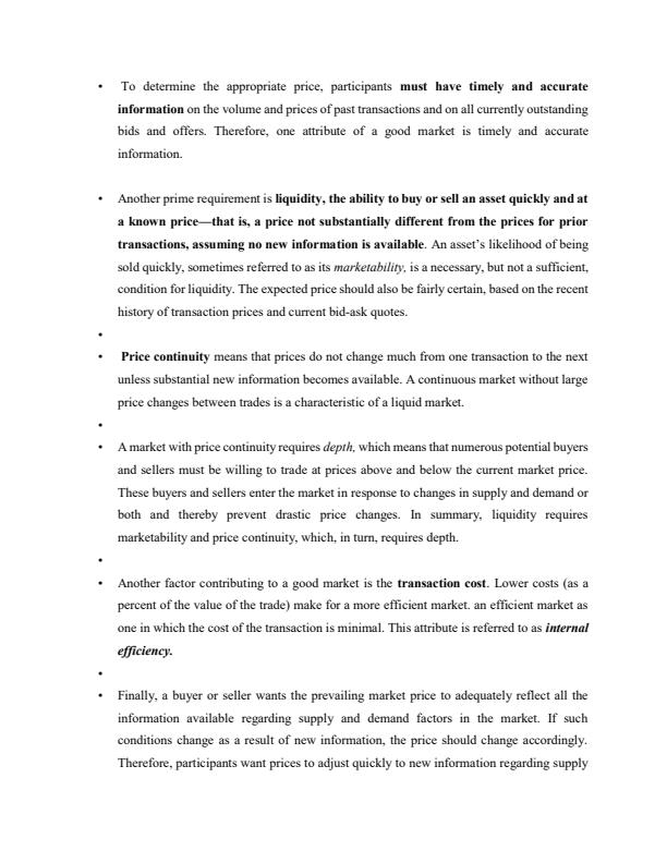 Page 2 – Financial Markets Notes – Kenyaplex