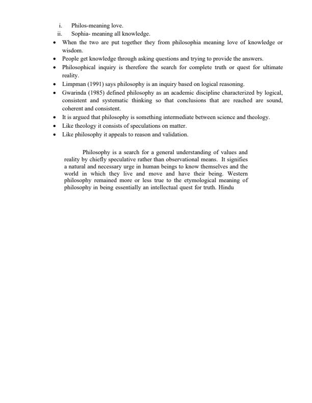 Page 4 – EFD 203: Philosophy of Education Notes – Kenyaplex