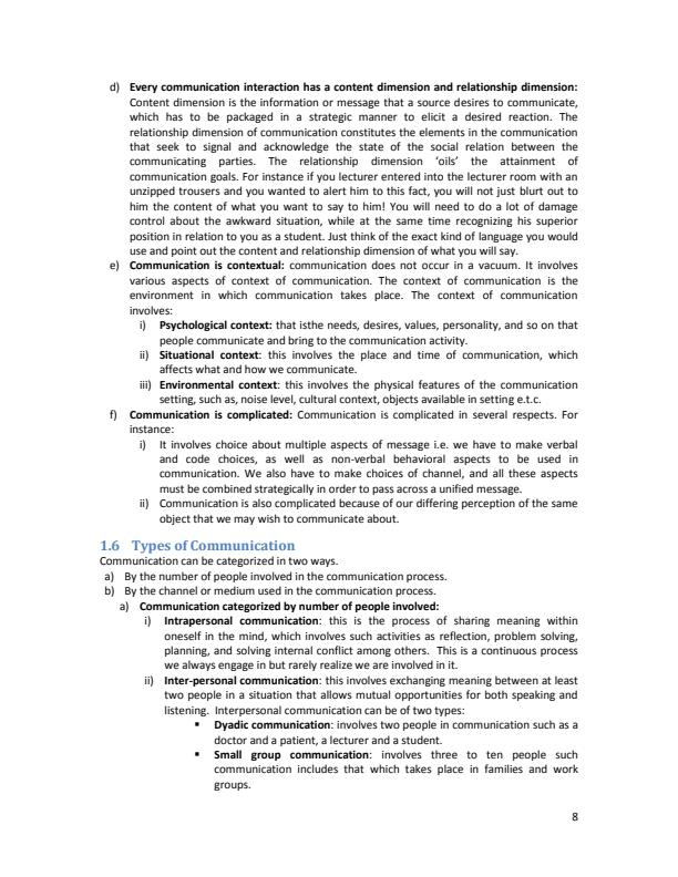 Page 4 – COM 111: Communication Skills Notes – Kenyaplex